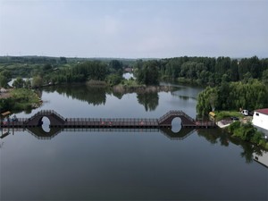 邯郸市康庄水库开启式浮桥
